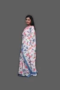 Beautiful Cotton Saree With Blouse Piece For Women-thumb3