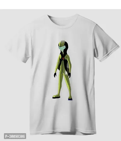 Stylish Polyester Blend Graphic Printed T-Shirt-thumb0