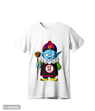 Stylish Polyester Blend Graphic Printed T-Shirt-thumb0