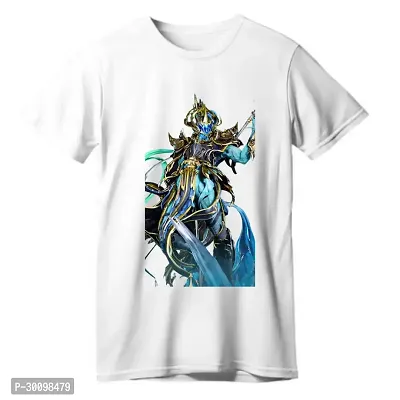 Stylish Polyester Blend Graphic Printed T-Shirt-thumb0