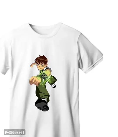 Stylish Polyester Blend Graphic Printed T-Shirt-thumb0