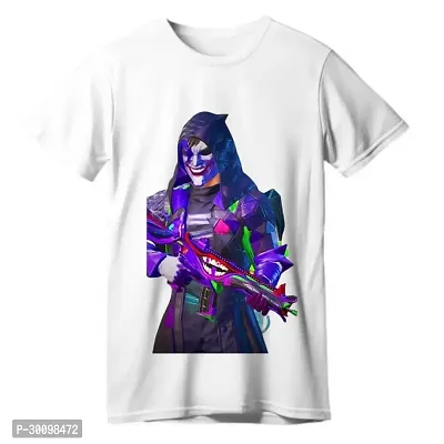 Stylish Polyester Blend Graphic Printed T-Shirt-thumb0