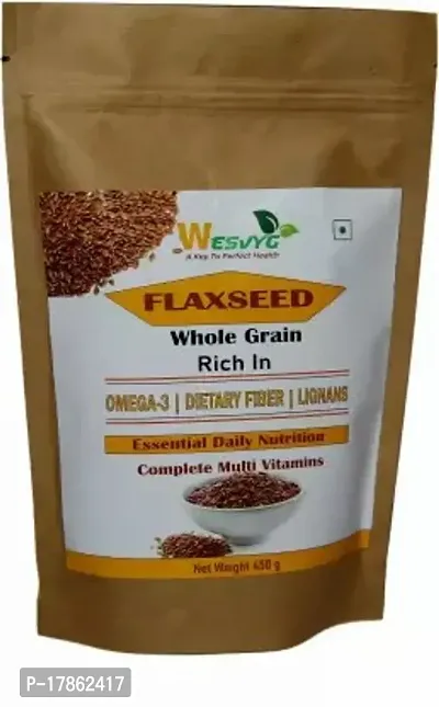 Raw Flax seeds 450 g, Rich In Omega-3