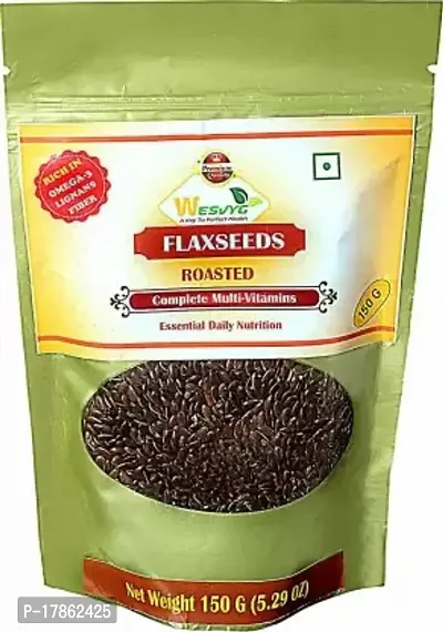 Flax Seeds Roasted - 150g Brown Flax Seedsnbsp;150 g-thumb0