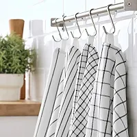 Ikea TSSP Tea Towel, White/Dark grey/patterned45x60 cm (18x24 )(Pack of 4)-thumb2