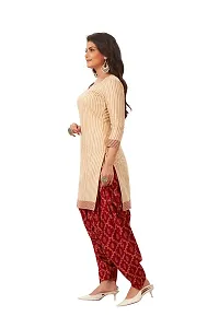 Miraan Elegant Cotton Red Printed Straight Kurta With Salwar And Dupatta Set For Women-thumb3