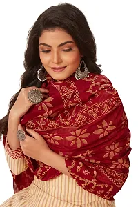 Miraan Elegant Cotton Red Printed Straight Kurta With Salwar And Dupatta Set For Women-thumb2