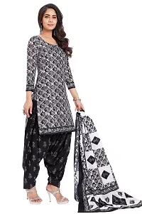 Miraan Elegant Cotton White Printed Straight Kurta With Salwar And Dupatta Set For Women-thumb3