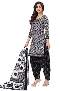 Miraan Elegant Cotton White Printed Straight Kurta With Salwar And Dupatta Set For Women-thumb2