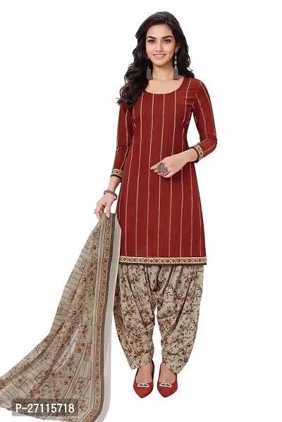 Miraan Elegant Cotton Red Printed Straight Kurta With Salwar And Dupatta Set For Women