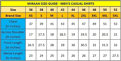 Miraan Stylish Light Blue Denim Long Sleeves Shirt For Men-thumb4