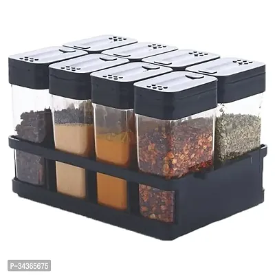 Modern 8 Pcs Sets Airtight Spice Storage Masala Box-thumb0