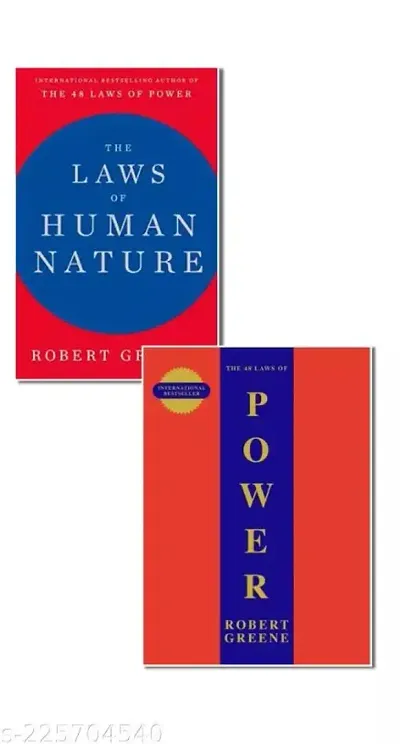 COMBO OF LAWS OF HUMAN NATURE+48 LAWS OF POWER (Set of 2 book)