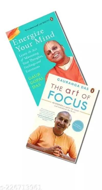 Combo of The Art of Focus+Energize Your Mind(Set of 2)
