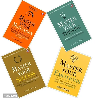 Combo of 4 books-Master Your Thinking+Master Your Success+MASTER YOUR MOTIVATION+Master Your Emotions