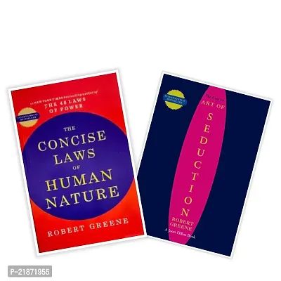 Combo of THE CONCISE LAWS OF HUMAN NATURE+The Art of Seduction-Set of 2 Book