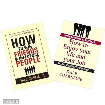 Combo of 2 book set-How To Win Friends And Influence People+HOW TO ENJOY YOUR LIFE AND YOUR JOB-paperback 2023-thumb0