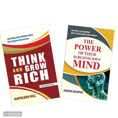 Combo of 2 book set-Think and Grow Rich+The Power of your Subconscious Mind-Paperback-2023