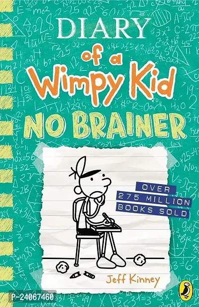 Diary Of A Wimpy Kid: No Brainer (Book 18) Paperback ndash; October 2023-thumb0