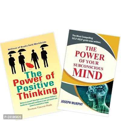 Combo of 2 book set-The Power of Positive Thinking +The Power of Your Subconscious Mind-Paperback
