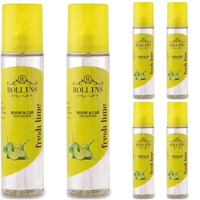 Freshlime Air Fresheners Pack Of 6 (250 ML Each)