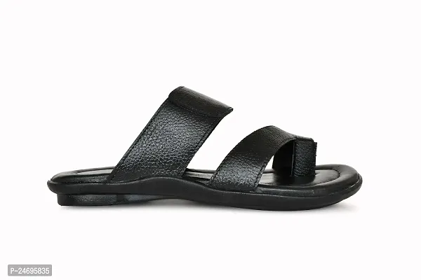 Latest Genuine leather slippers sandals for man-thumb5