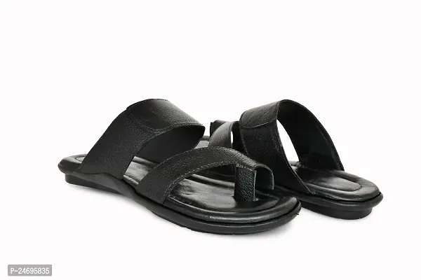 Latest Genuine leather slippers sandals for man-thumb2