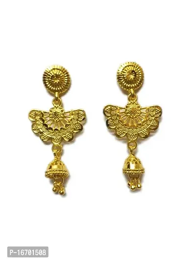 SNV Gold Plated Earring  Studs For Women (2)