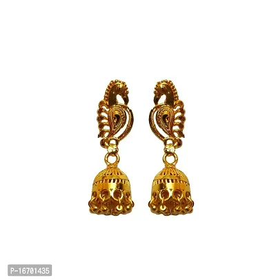 SNV Gold Plated Jhumka Earring For Women Jhumki