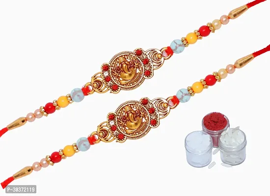 Beautiful Rakhi for Brothers  Pack of 2