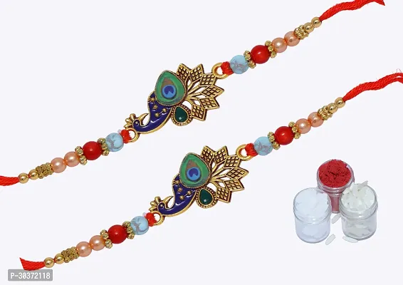 Beautiful Rakhi for Brothers  Pack of 2