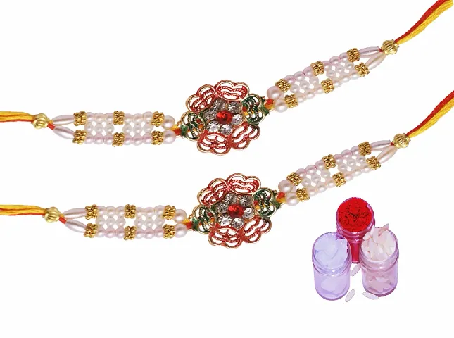 Beautiful Rakhi for Raksha Bandhan festival Pack of 2