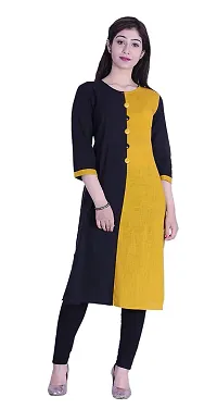 Platinum Creation Women's Cotton Unstitched Kurta (Multiolour, Free Size)-Combo of 3-thumb3