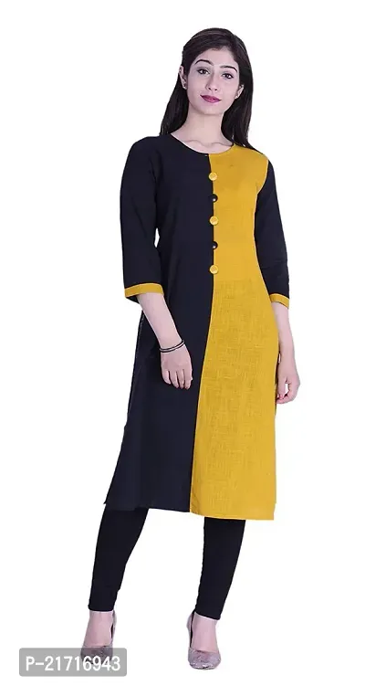 Platinum Creation Women's Cotton Unstitched Kurta (Multiolour, Free Size)-Combo of 3-thumb4