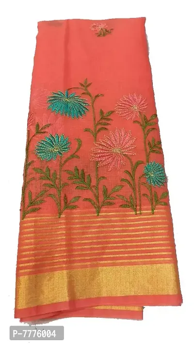 Anny Designer printed Saree with blouse piece