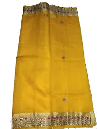 Anny Designer Women's & Girl's Banarasi Synthetic Saree With Blouse Piece (jp-85471255968_Multi color)-thumb1