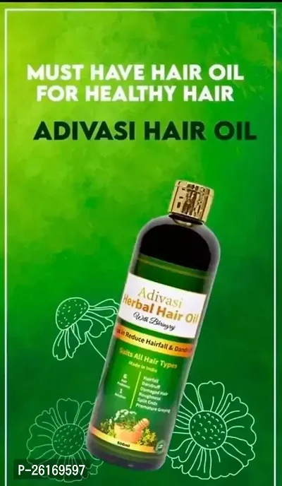 Adivasi Neelambari Herbal Hair Oil.Made By Pure Adivasi Ayurvedic Herbs