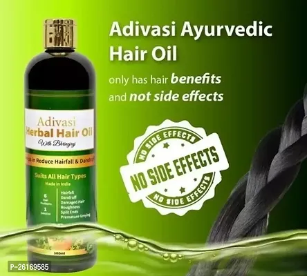 Adivasi Herbal Hair Oil - 100ml-thumb0