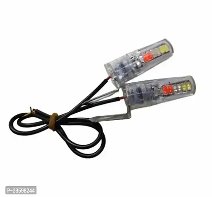 Crystal Cone Shaped Multicolor Blinking Strobe LightParking Light for Universal Vehicles-thumb0