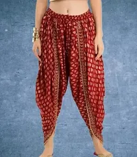 Printed Dhoti For women-thumb1