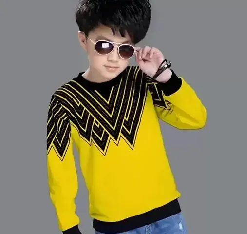 Stylish Blend Long Sleeve T-Shirt For Boys