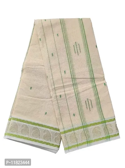 Stylish Cotton Tant Hand Woven Saree For Women-thumb0