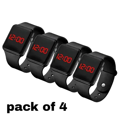 New Digital Watches for Unisex Pack of 3