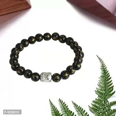 Buddha Head Stylish Agate Bracelet for Women  Men-thumb3