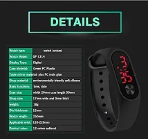 selloria Digital Black Colour led Watch for boy  Girl-thumb4