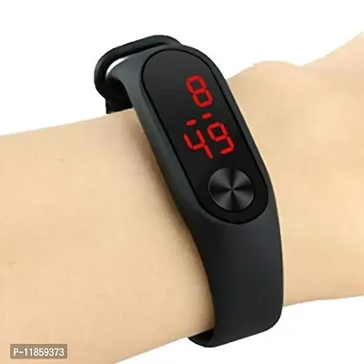 selloria Digital Black Colour led Watch for boy  Girl-thumb4