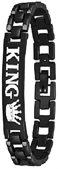 SELLORIA Digital dial Black Digital Kids with King Bracelet for Boys with Black sunglas Combo of [7-45 Years] Boys-thumb1