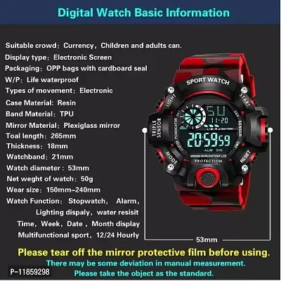 Selloria Brand S Shock Digital Kids Watch for Boys [7-30 Years]-thumb3