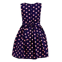 Girl's Polka Dot Casual Wear Frock-thumb1