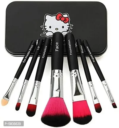 Soft Makeup Brush Set - (Pack Of 7)-thumb0